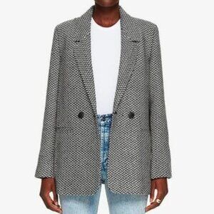 Anine Bing Fishbone Blazer Size S